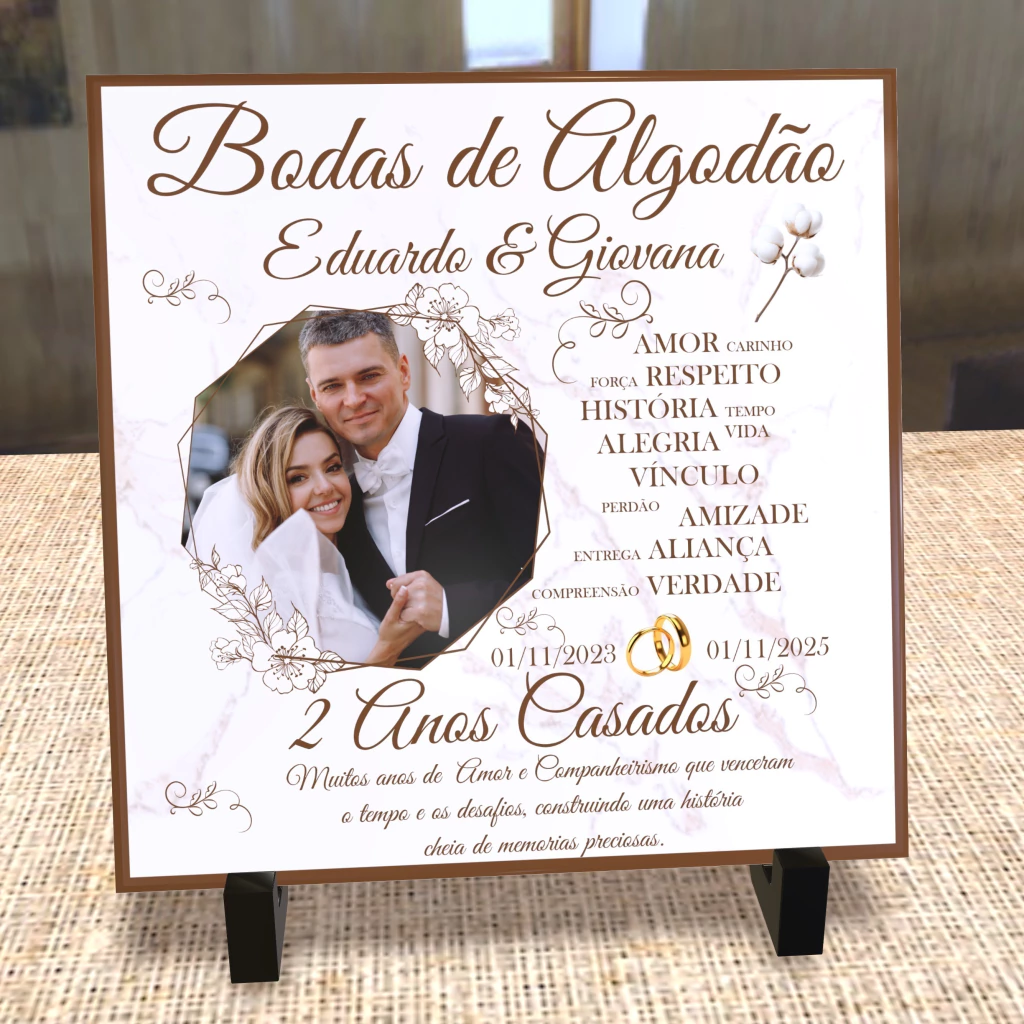 Da Bodas de Papel à de Algodão: a evolução do casamento