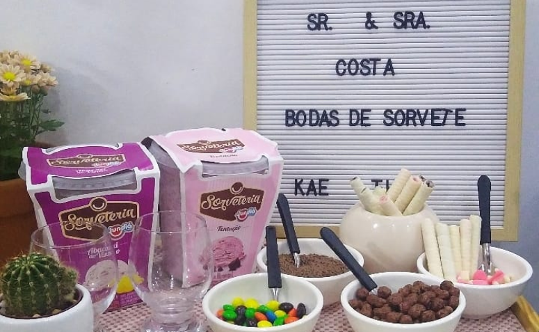 quanto custa comemorar bodas de sorvete
