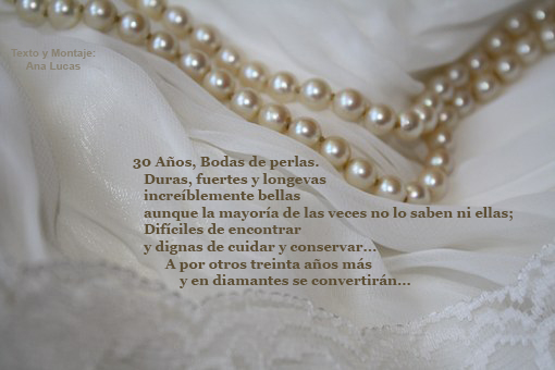 30 anos bodas de que