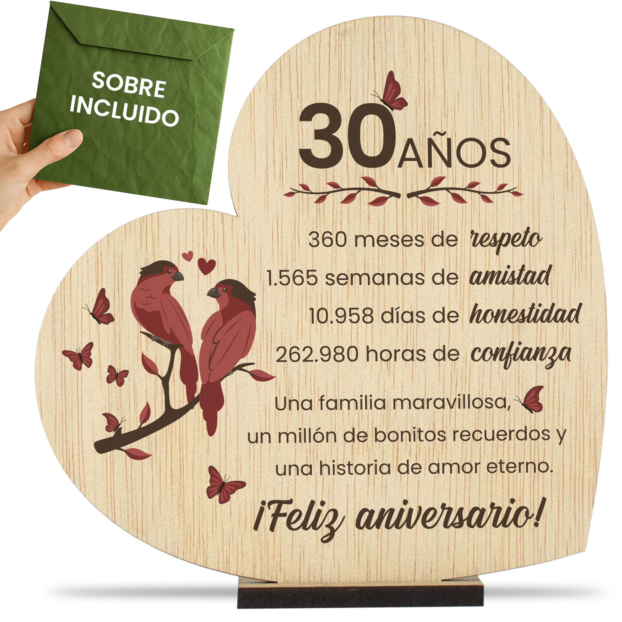 30 anos bodas de que