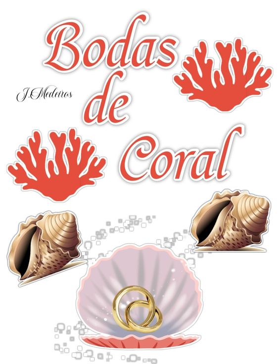 decoração bodas de coral