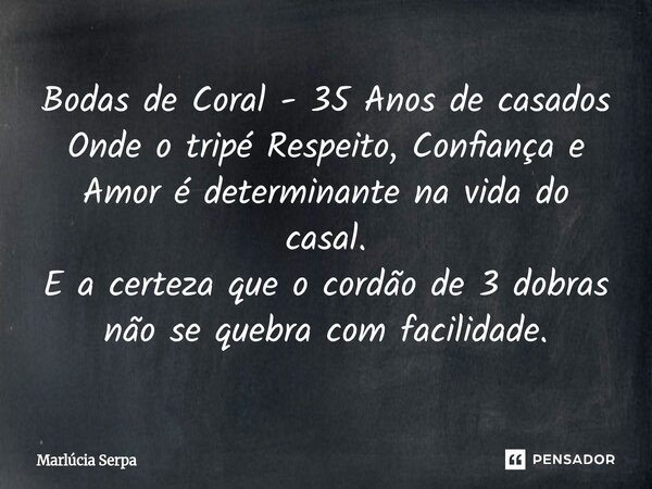 aniversário de 35 anos de casamento