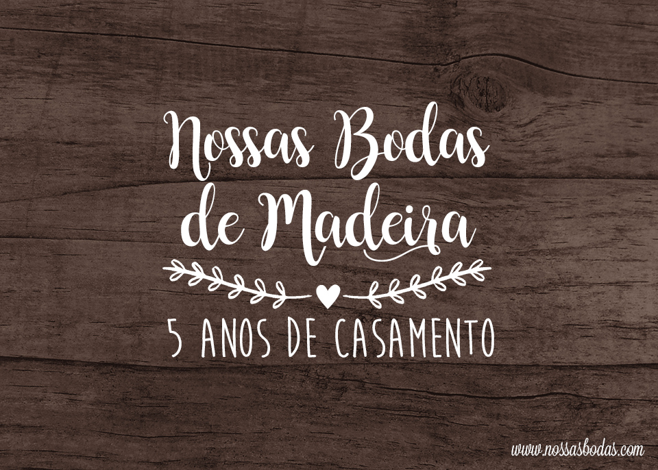 ideias para bodas de madeira