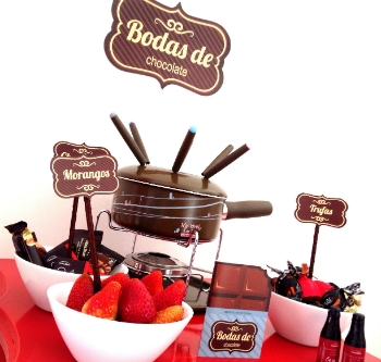 romantismo bodas de chocolate