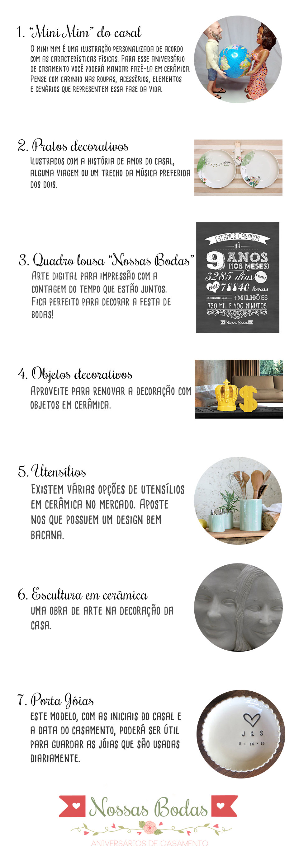 6 anos de casados bodas de que