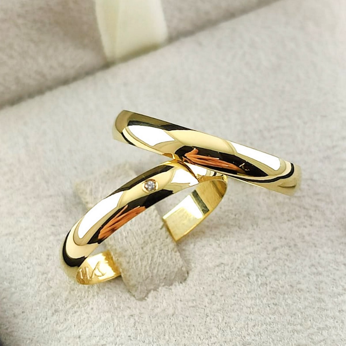 Alianças de casamento tradicionais