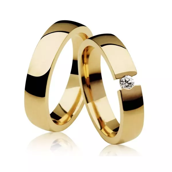 Alianças de prata para casamento