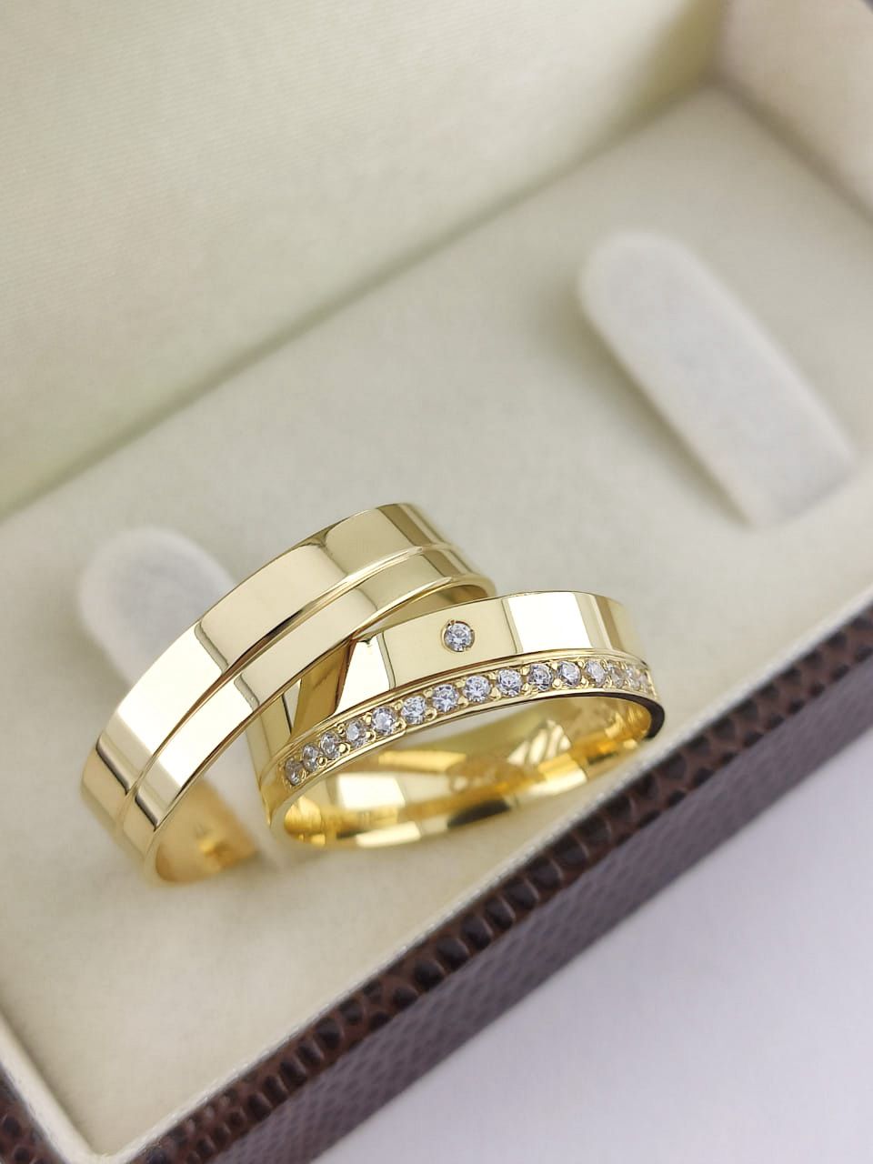 Alianças de platina para casamento