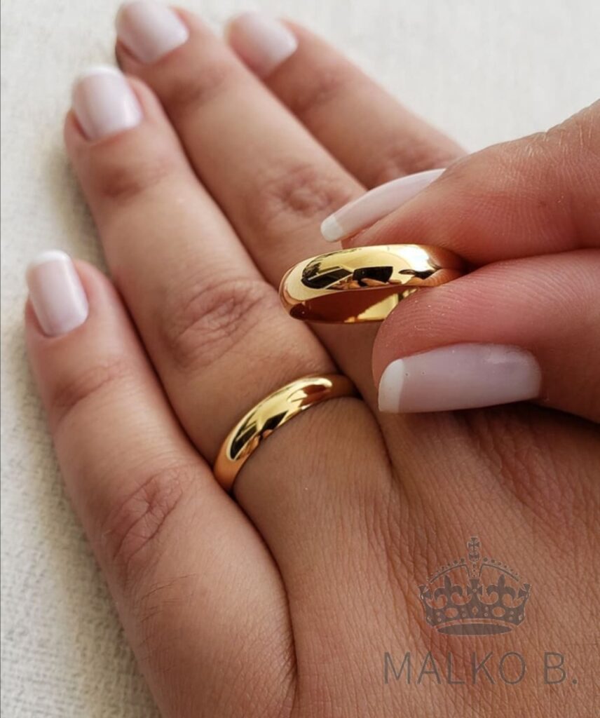 Alianças de casamento baratas