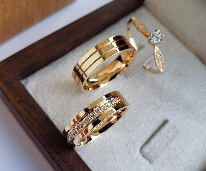 ideias de alianças de casamento diferentes