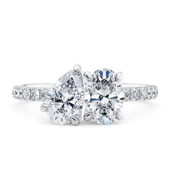 anel de noivado de diamante