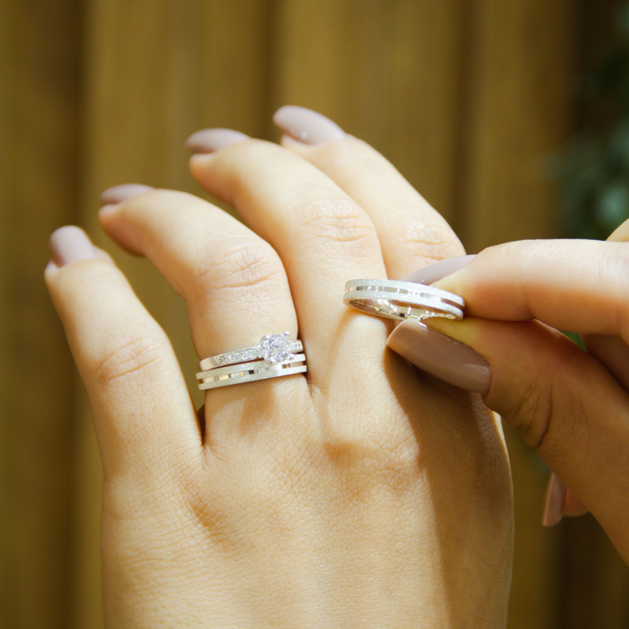 modelos de anel solitário para inspiração