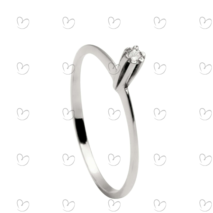 quanto custa um anel solitário de ouro