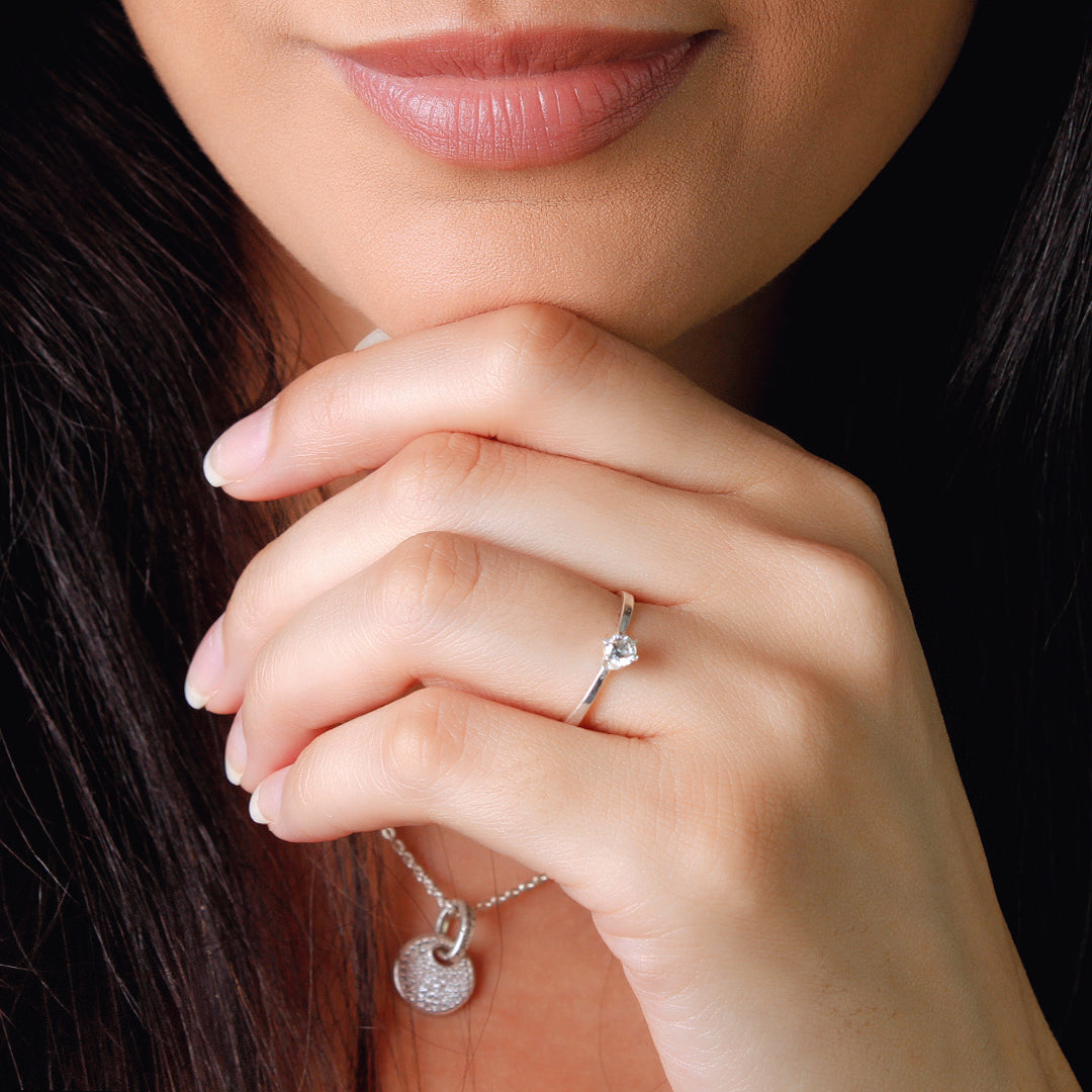 quanto custa um anel solitário de ouro