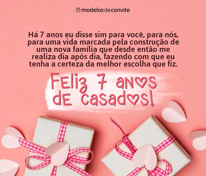 mensagens românticas para aniversário de casamento
