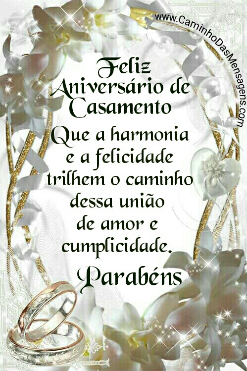 mensagens de aniversário de casamento para pais