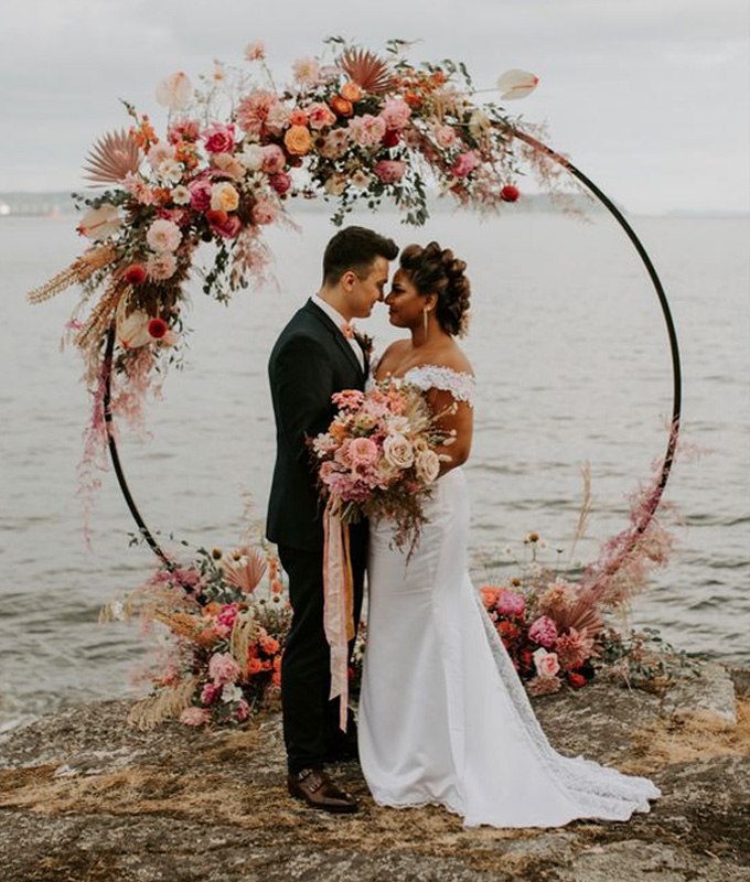 Guia Completo de Flores para Arcos de Casamento: Escolha a Ideal