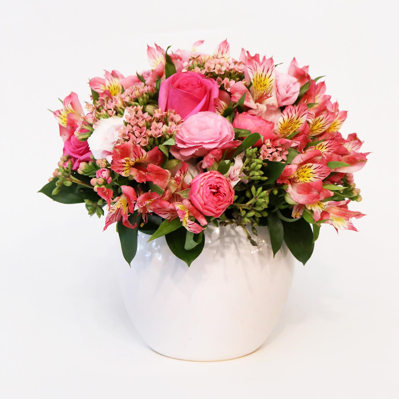 arranjos com flores nobres