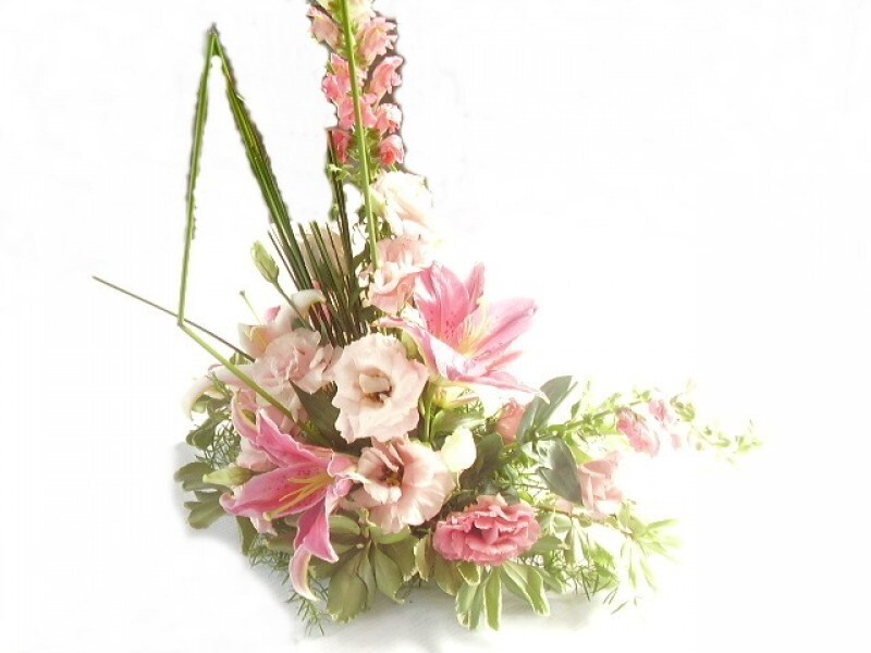 arranjos com flores nobres