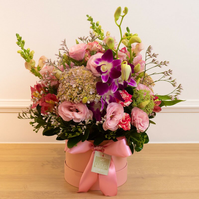 arranjos com flores nobres