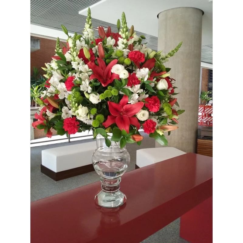 arranjos com flores nobres