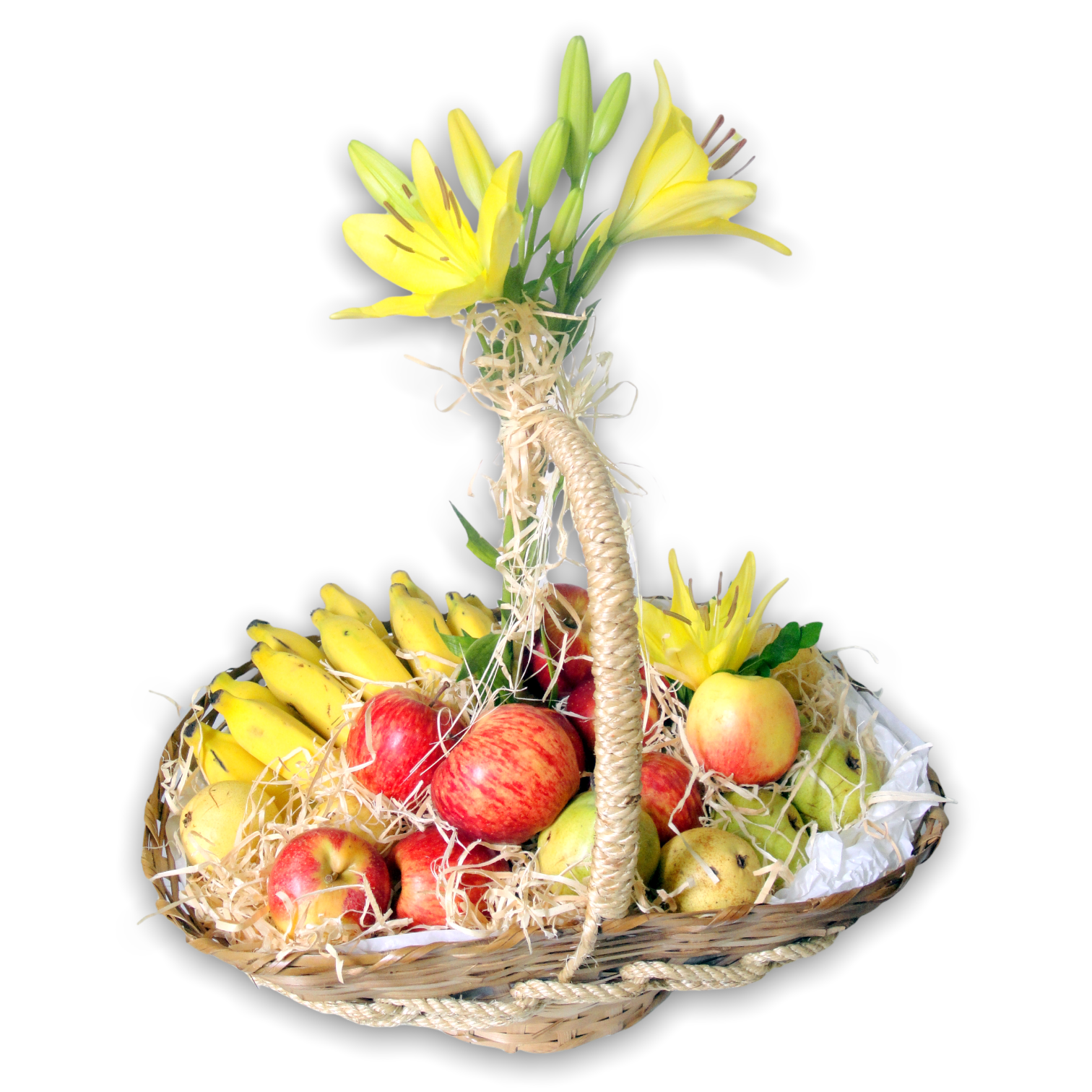 Arranjos de sementes e flores desidratadas