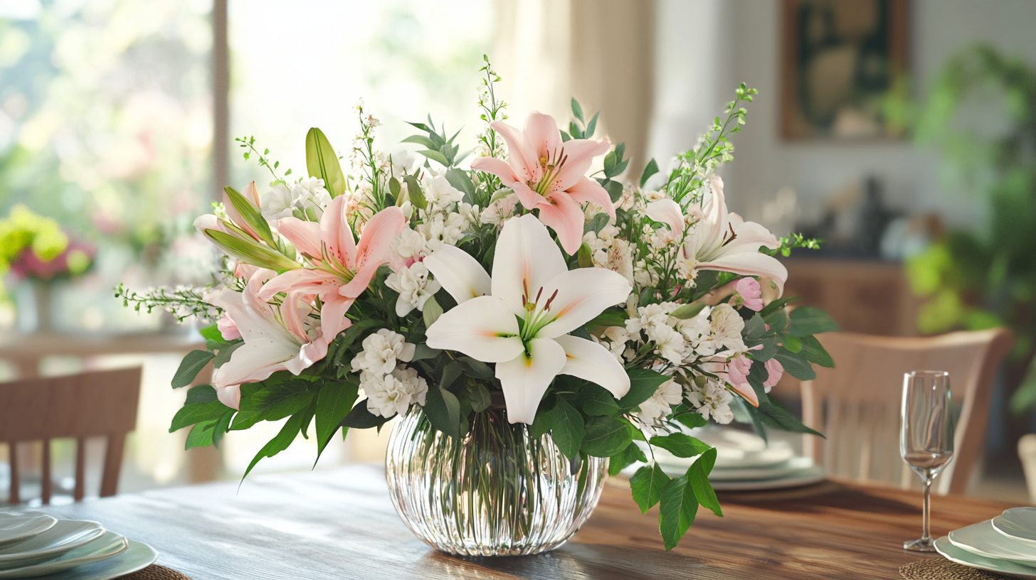 arranjos de flores desconstruidos