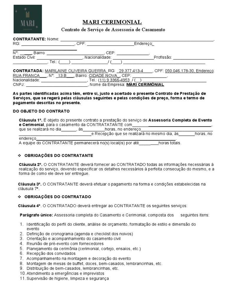 assessoria de casamento completa