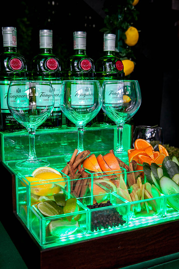 bar de gin para eventos