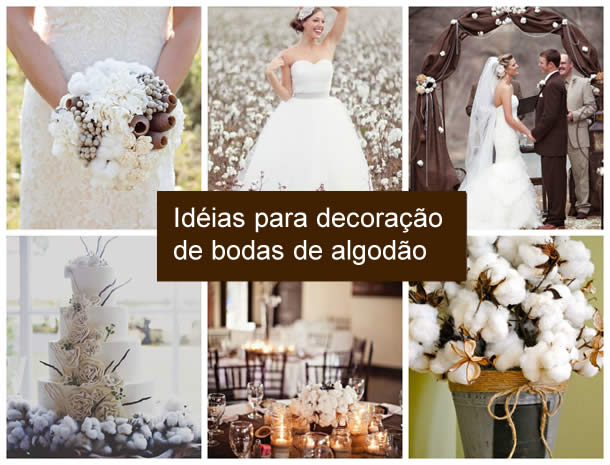bodas de algodão