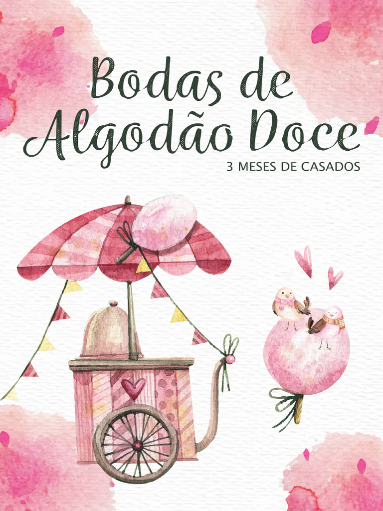 significado bodas algodão doce