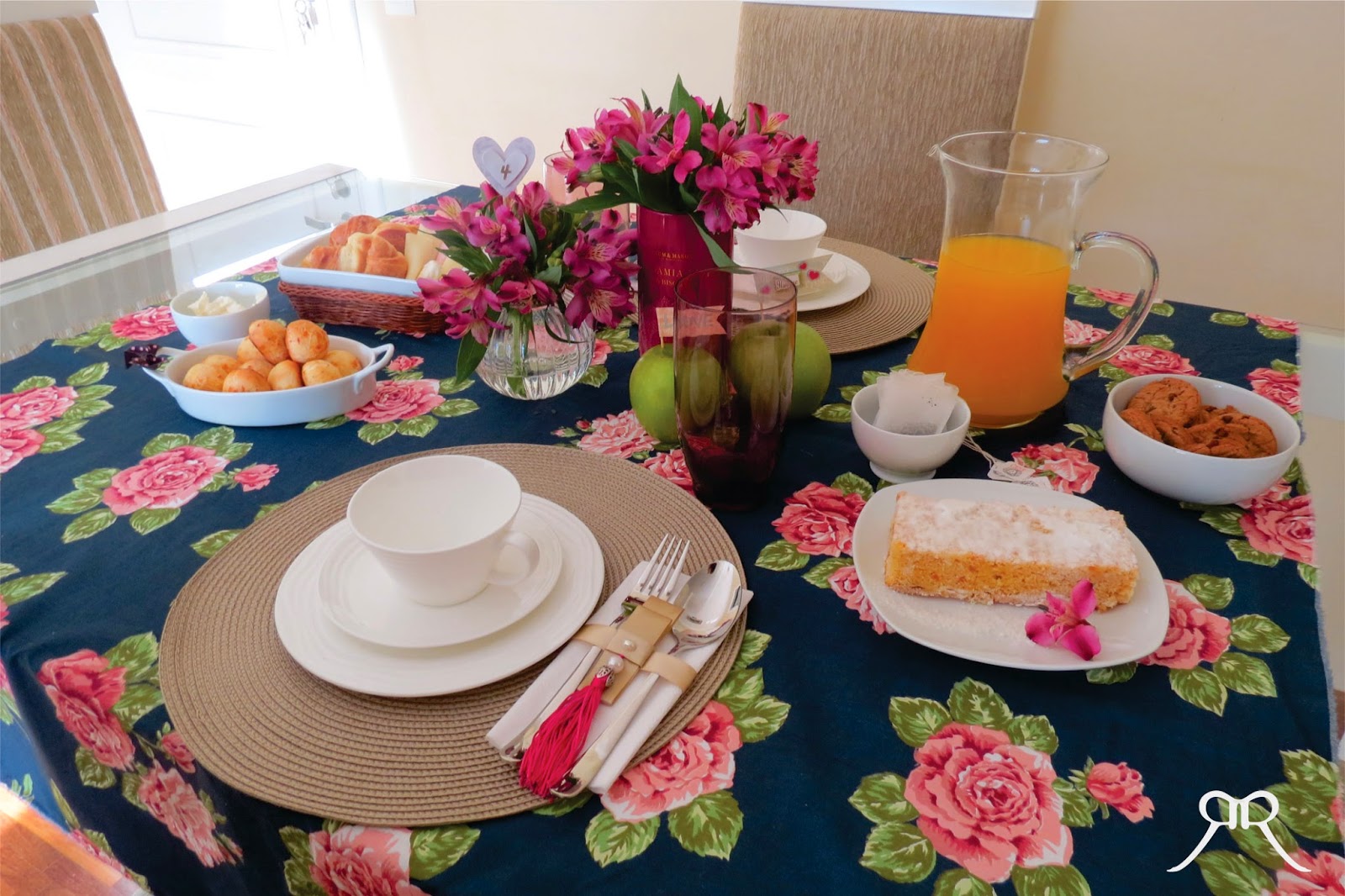 presentes para bodas de flores e frutas