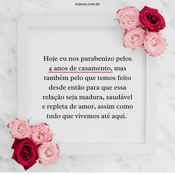 ideias para bodas de 4 anos