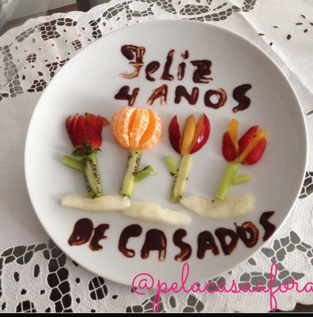 comemorar 4 anos de casamento