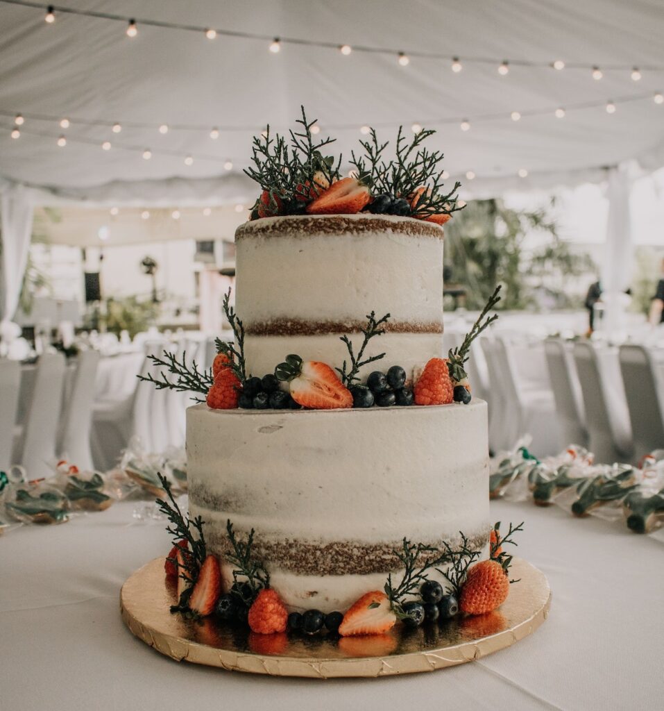 bolo casamento civil