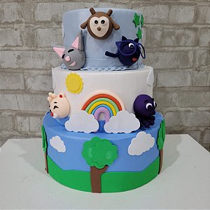 bolo cenografico na decoracao