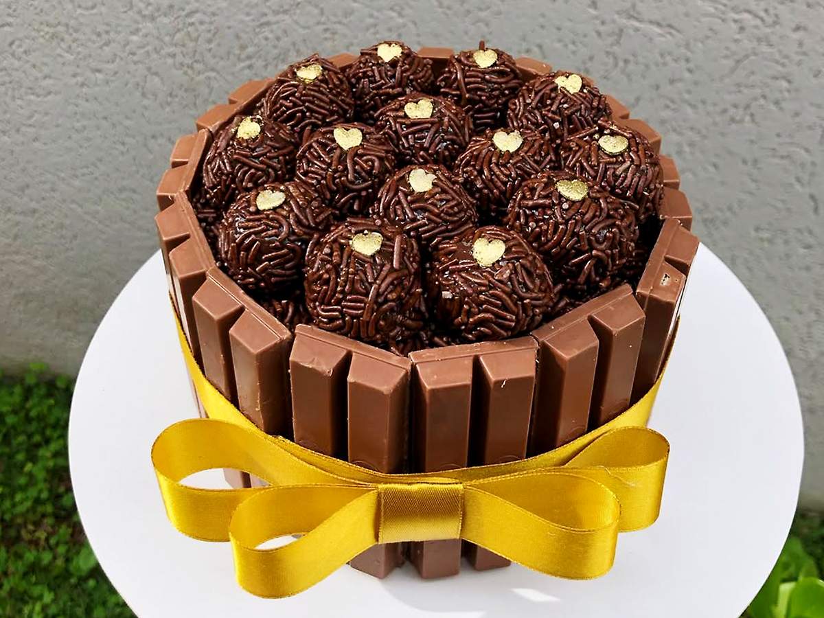 técnicas de decoração de bolos