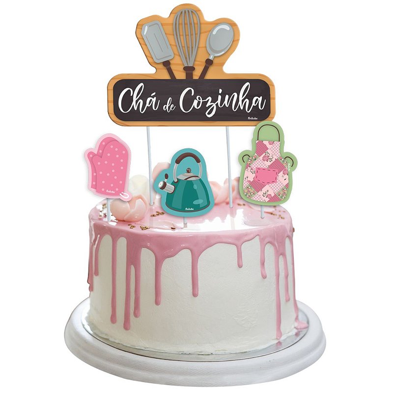 bolo de pano de prato para chá de bebê