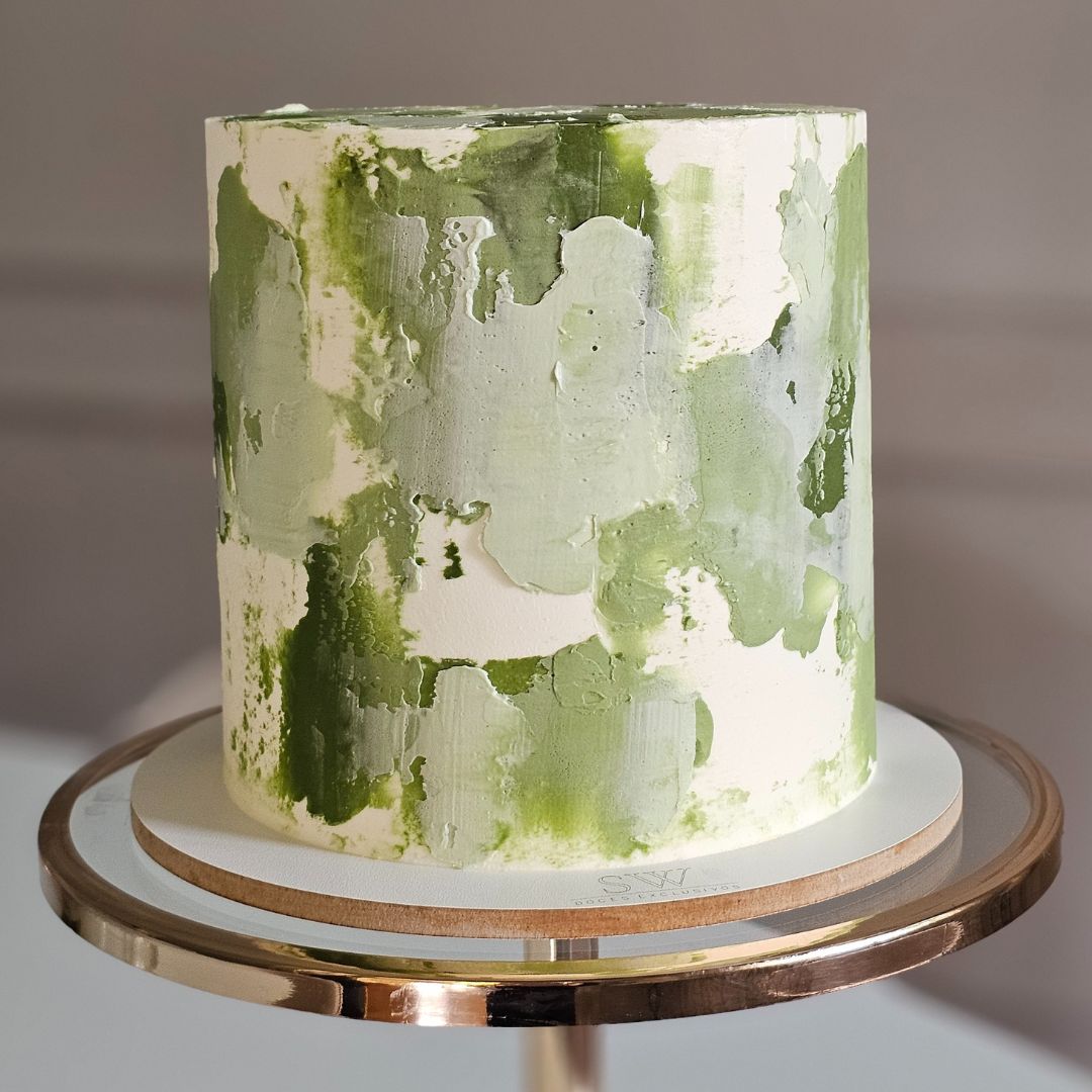 Bolo Decorado Abstrato