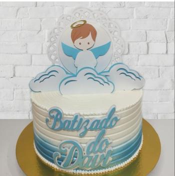 Decoração de bolo de anjo: tendências e técnicas