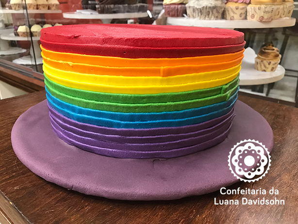 Rainbow Cake: O Segredo das Camadas Coloridas e Recheios Deliciosos