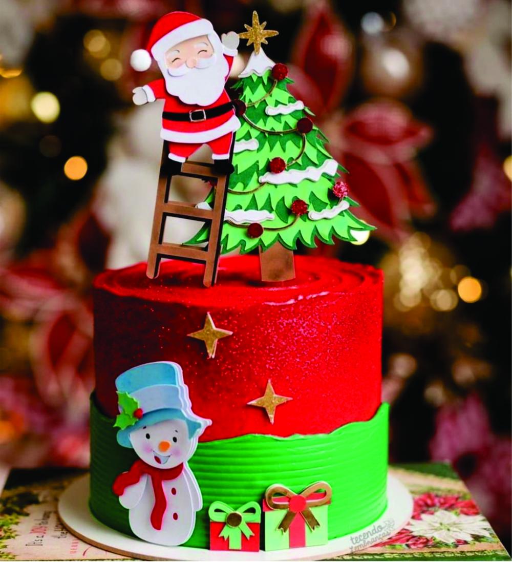 Bolo Decorado Arvore