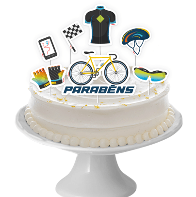 Bolo Decorado Bike