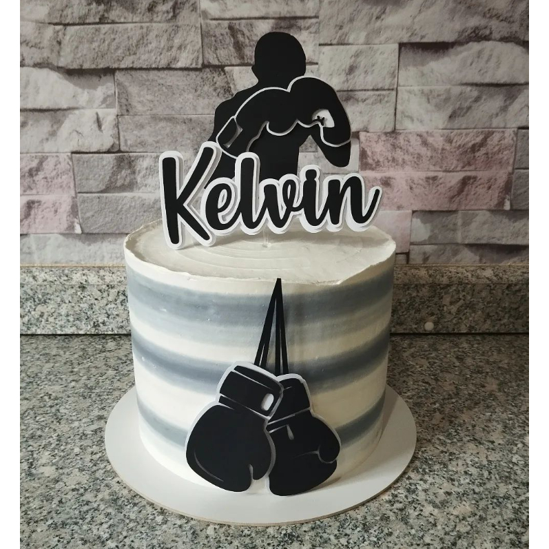 bolo de boxe para homem