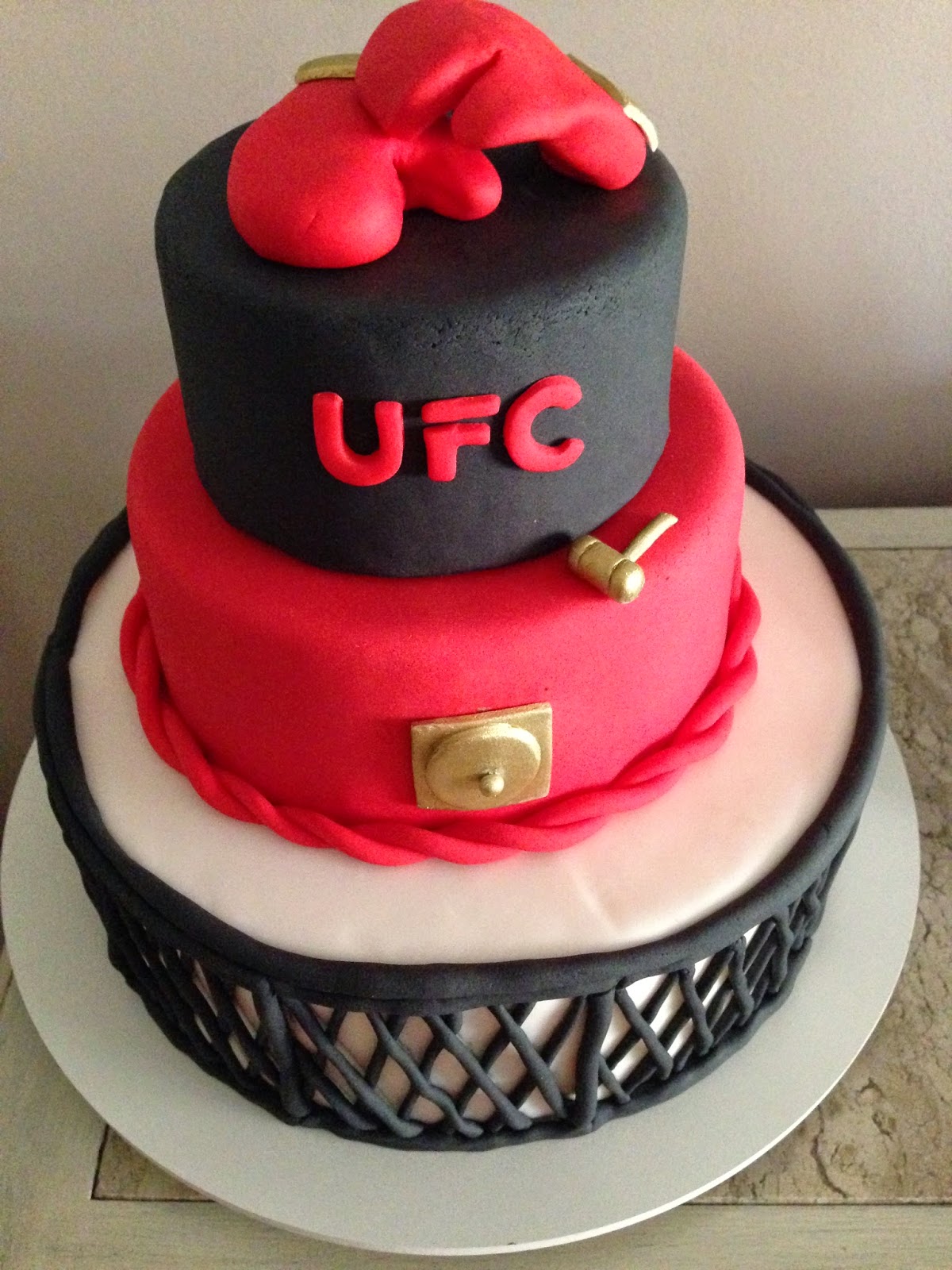 bolo de boxe com cinturão