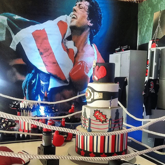 topo de bolo boxe