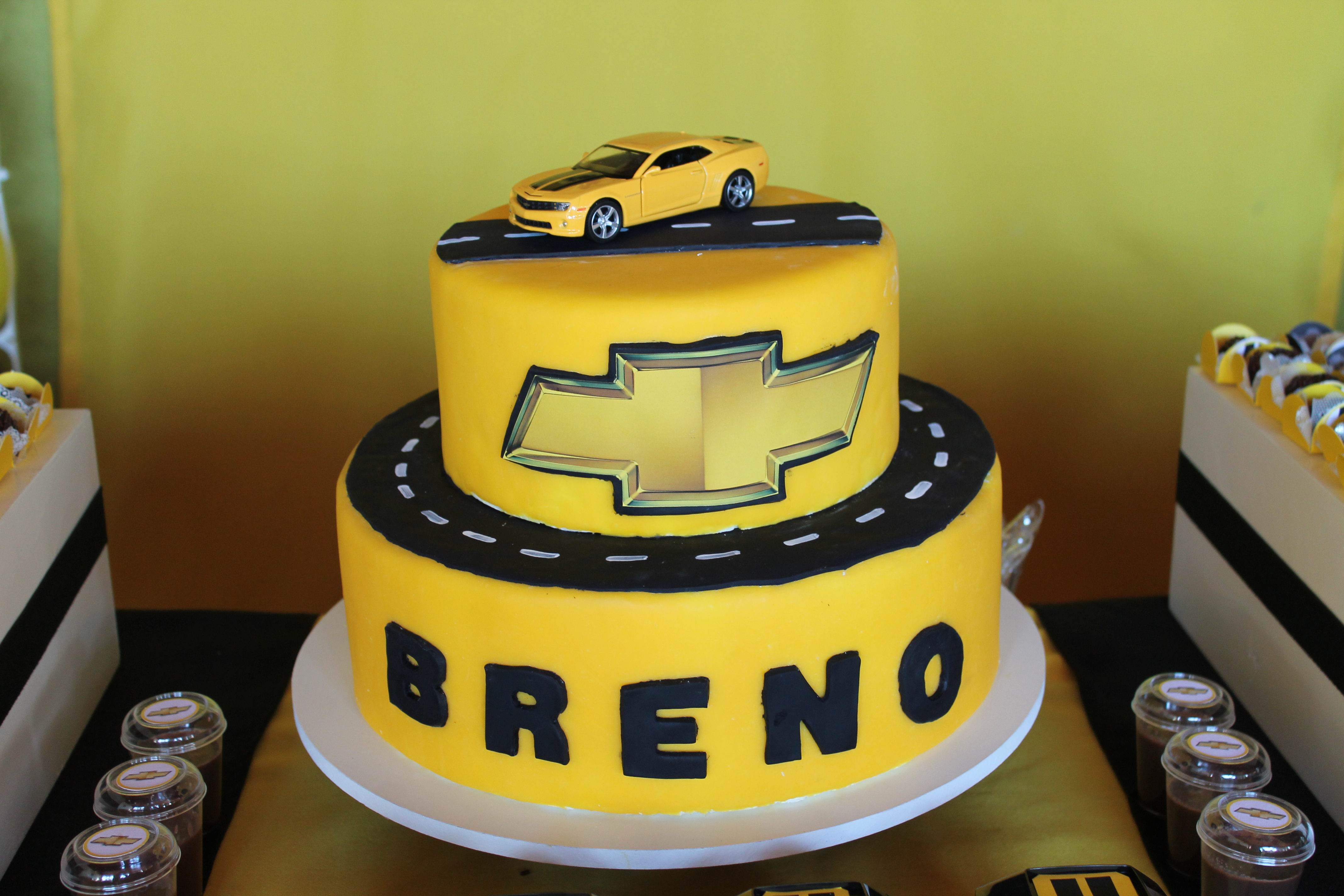 Onde Comprar Acessórios para Festa Tema Camaro Amarelo (Shopee