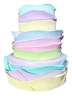 Bolo Decorado Candy Colors