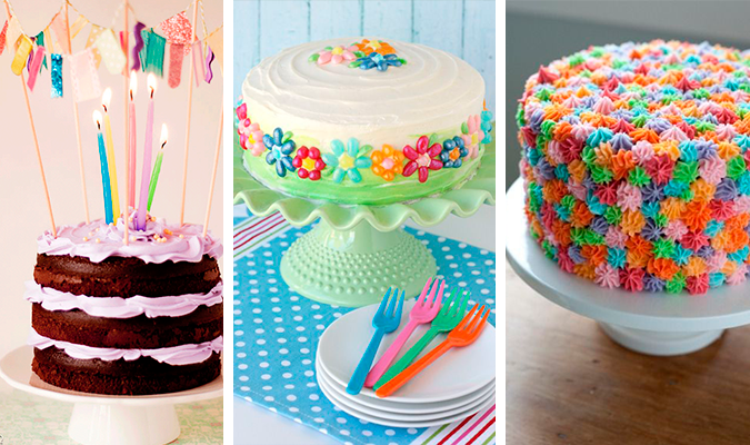 Bolo Decorado Criativo