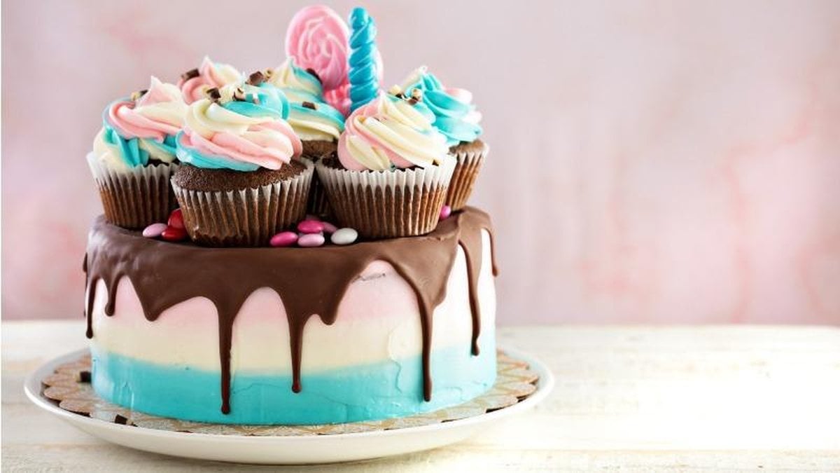 Bolo Decorado Criativo